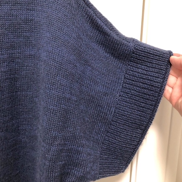 Chicos navy sweater coverup - Picture 2 of 7
